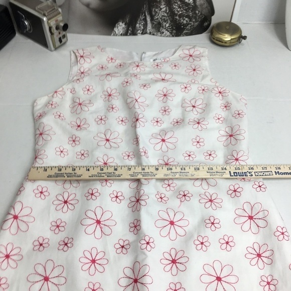 Vintage 90s Plaza South Petite Dress | Linen Blend · Cottagecore / Garden Party - Picture 8 of 10